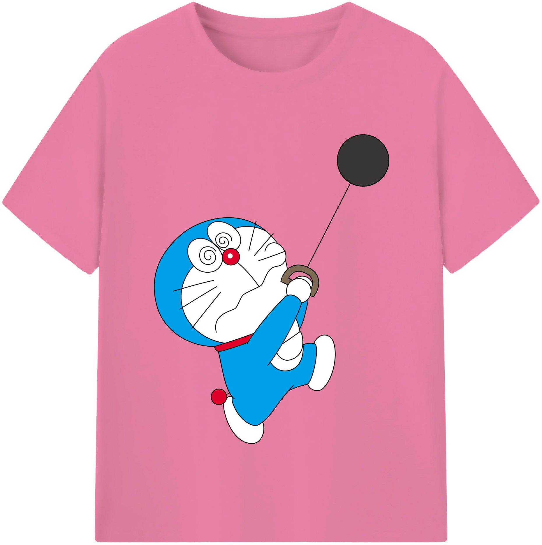 （画像用） ドラえもん Doraemon 綿100％半袖Tシャツ（フロントプリント）